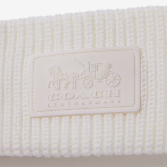 🆕 COACH Cable Knit Winter Headband - Picture 3 of 3